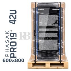 Armario Rack 42U 600x800 | Phasak Pro PHO-6842 19 In